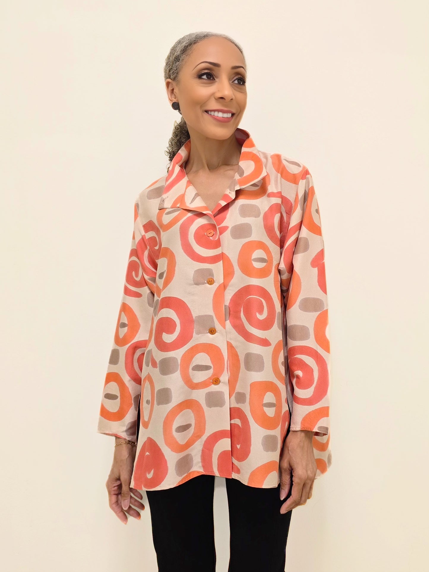 Kay Chapman Designs- Silk Issey Shirt