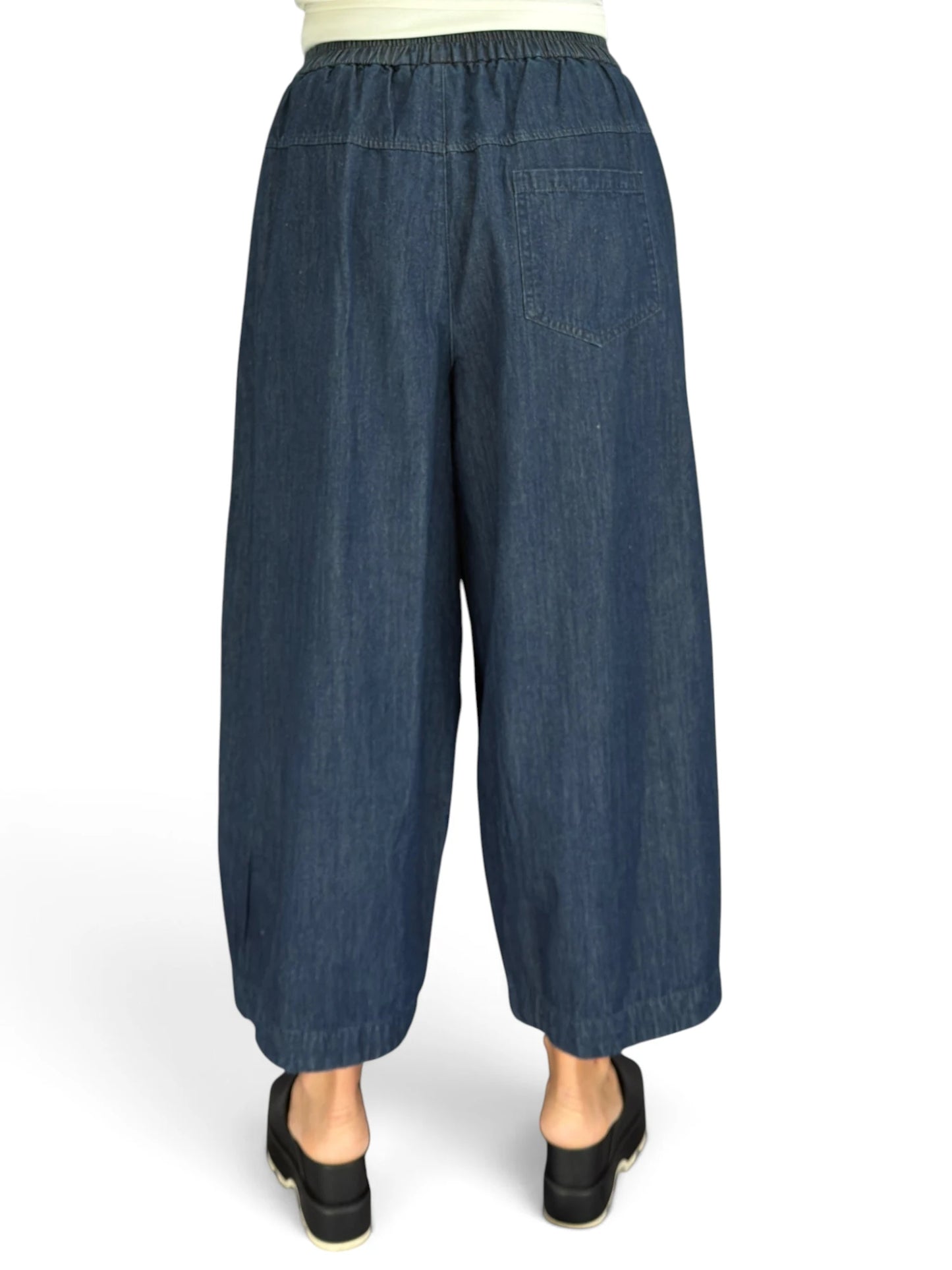 BELLA BLUE - Pattern Denim Pant