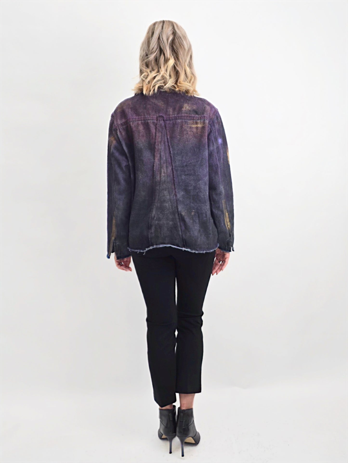 Narenee Designs- Asymmetrical Denim Jacket