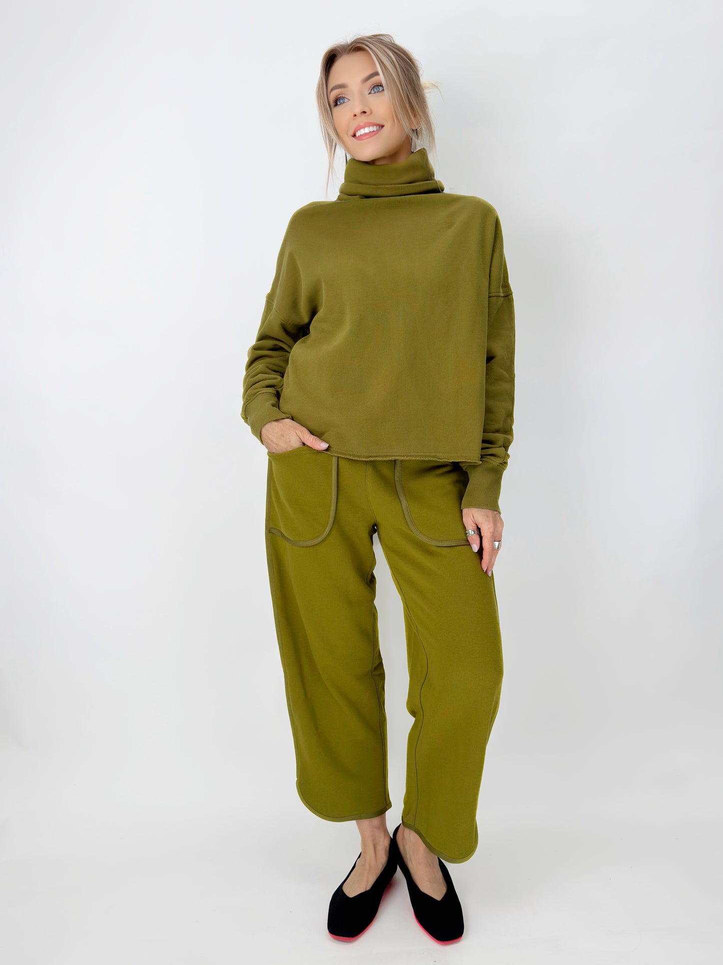 Mono B - Lounge Layer L/S Turtleneck