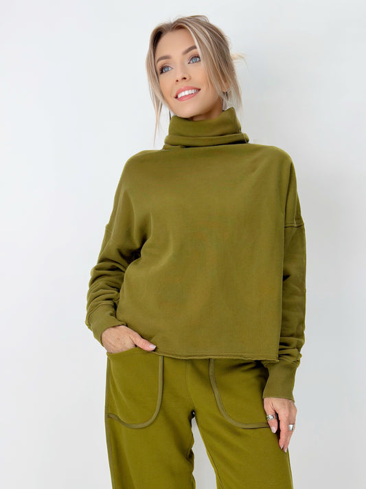 Mono B - Lounge Layer L/S Turtleneck