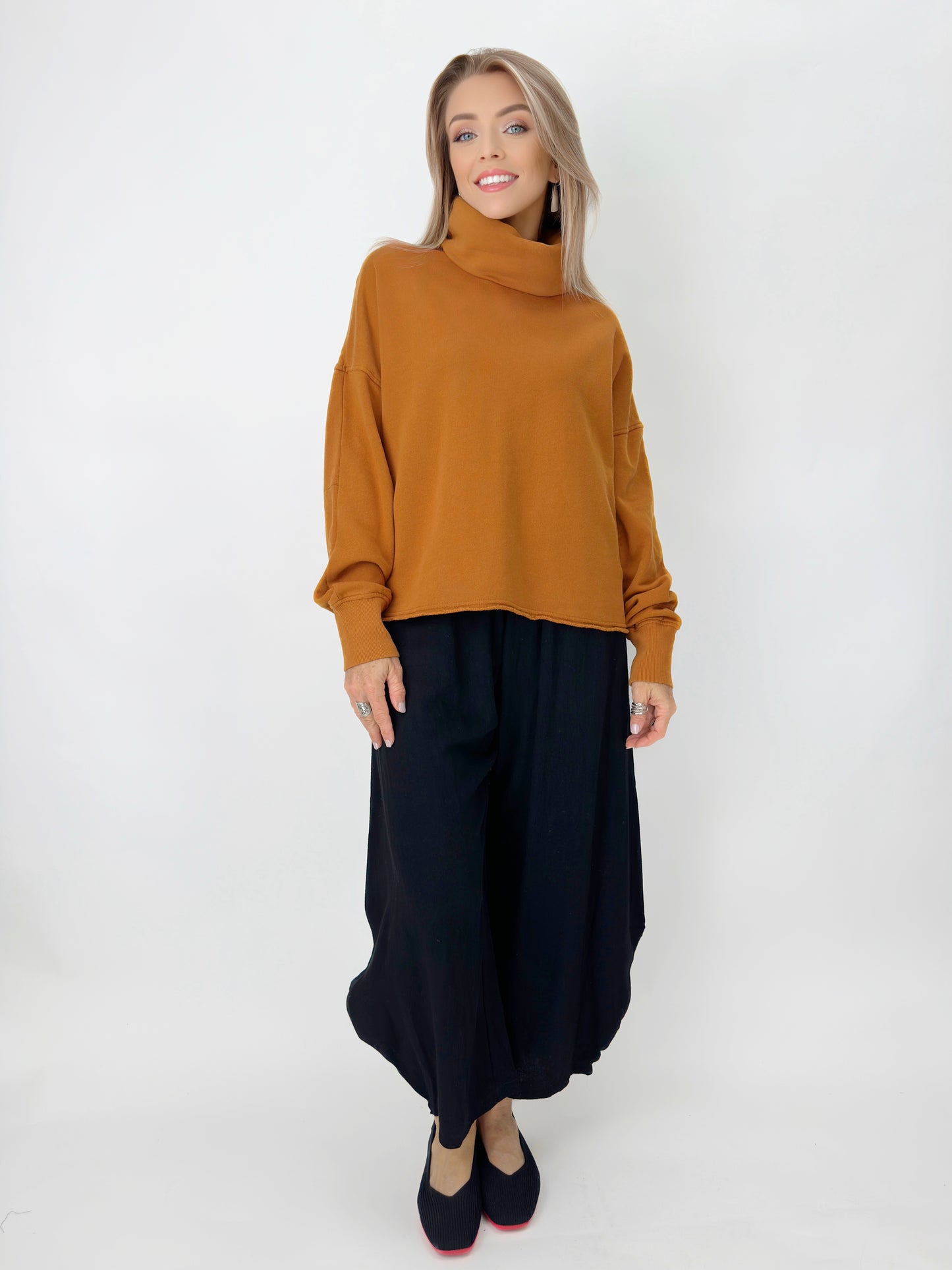 Mono B - Lounge Layer L/S Turtleneck