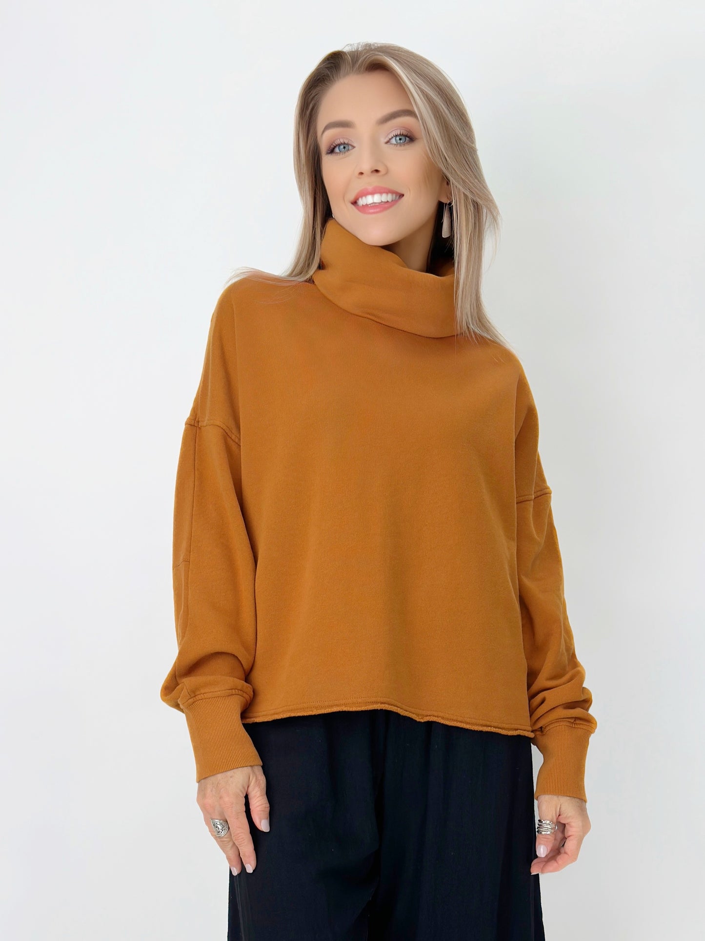 Mono B - Lounge Layer L/S Turtleneck