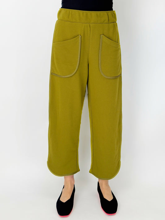 Mono B - Dune Drift Curved Cropped Pants