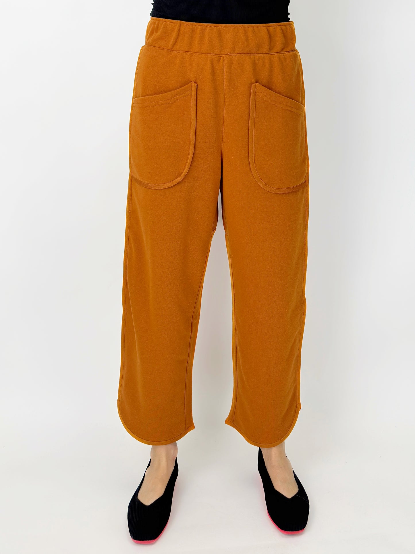Mono B - Dune Drift Curved Cropped Pants