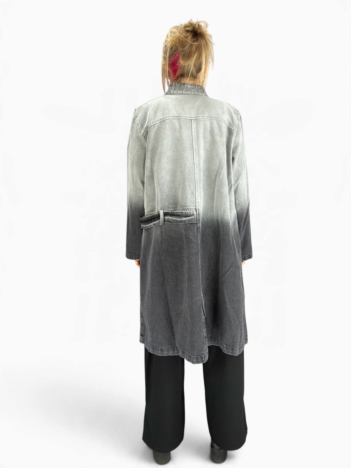 LUUKAA- Piperes Washed Ombre Coat