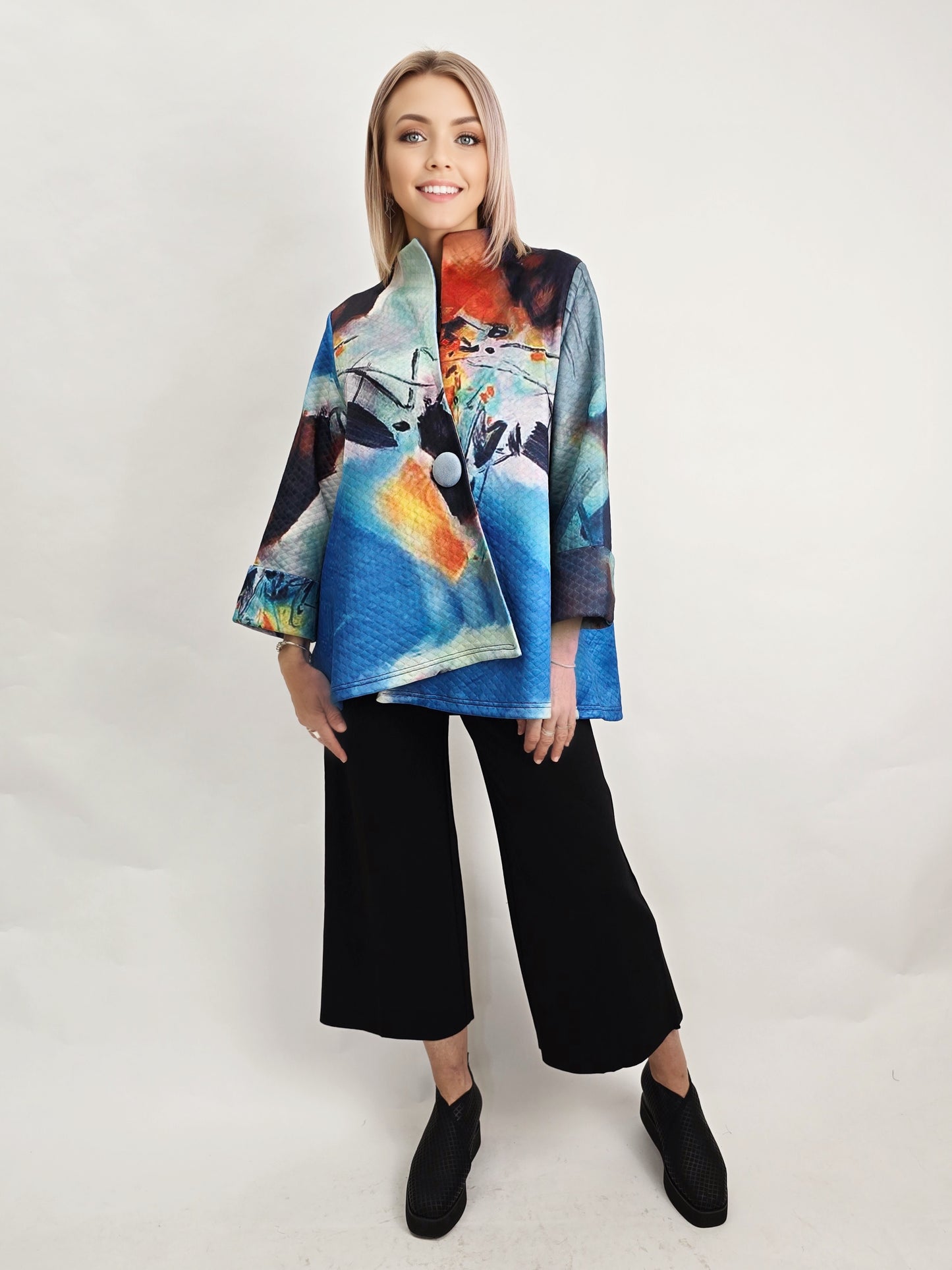 Radzoli - Abstract Printed Jacket