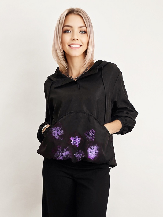 Narenee Designs- Garden Hoody Top