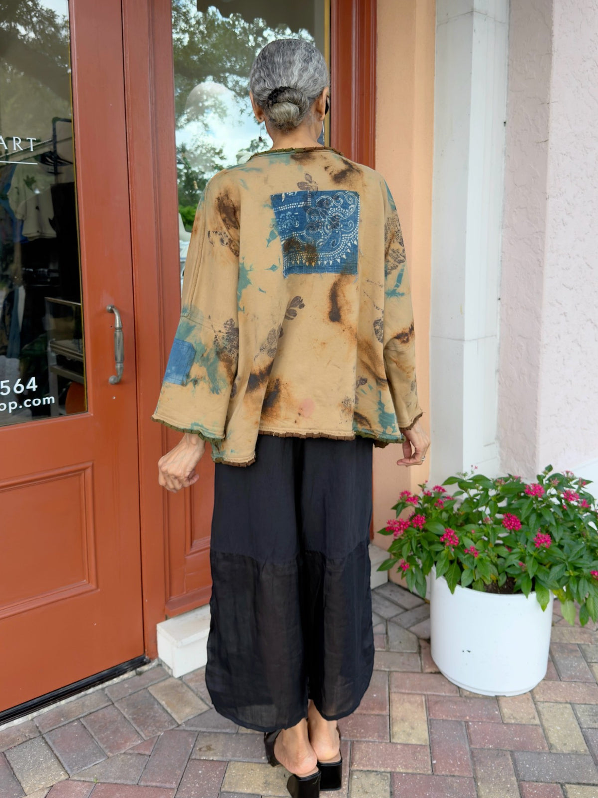 Earth & Loom - Artisan Patchwork French Terry Jacket