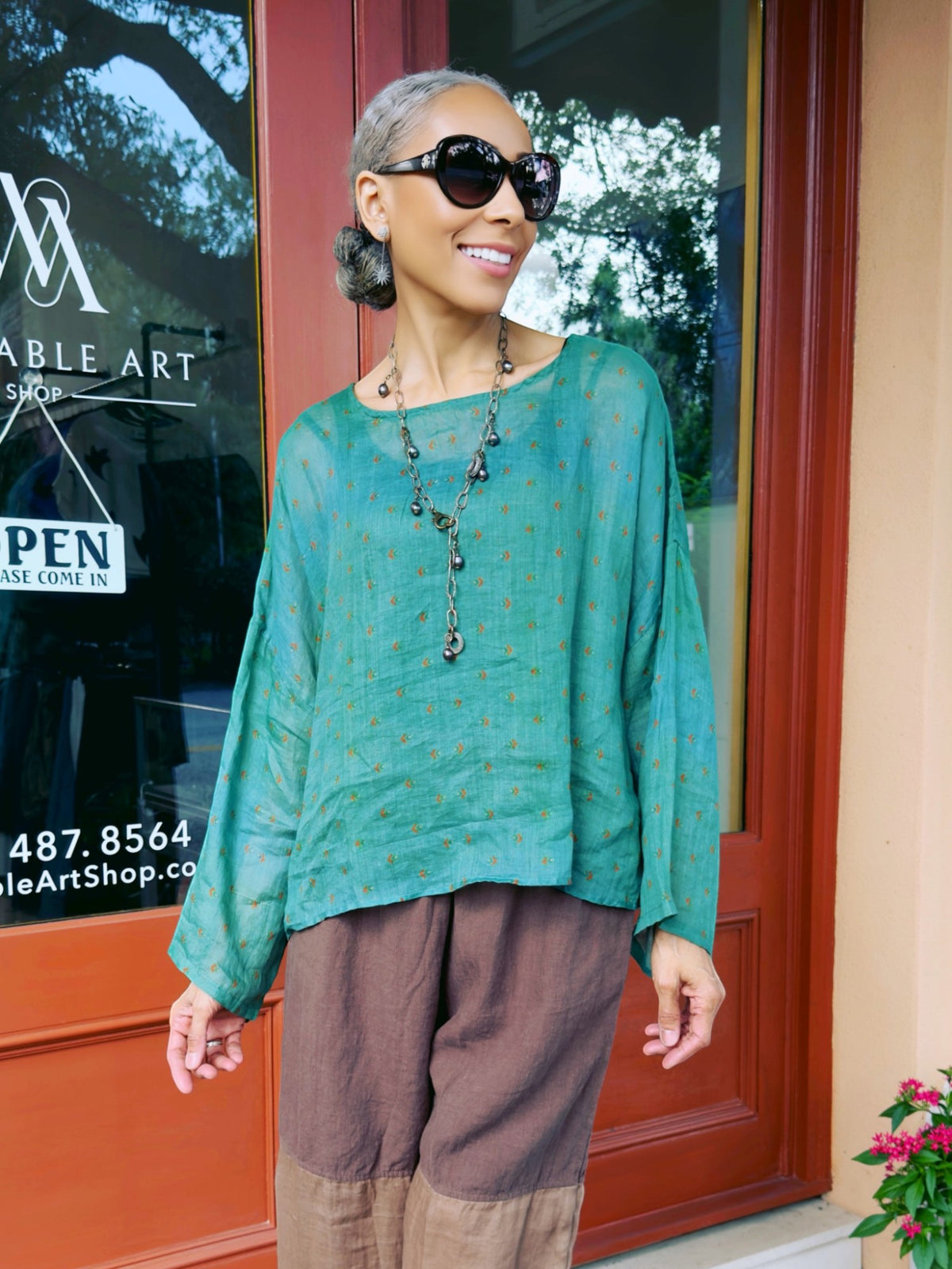 Earth & Loom - Lightweight Linen Top