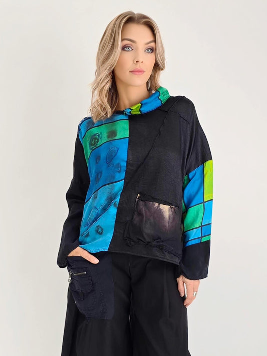 Tatiana Palnitska- JF10/ Dreaming of Mondrian Top