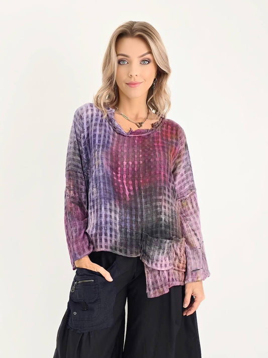 Tatiana Palnitska- JF8/ Converging on Eternity Top