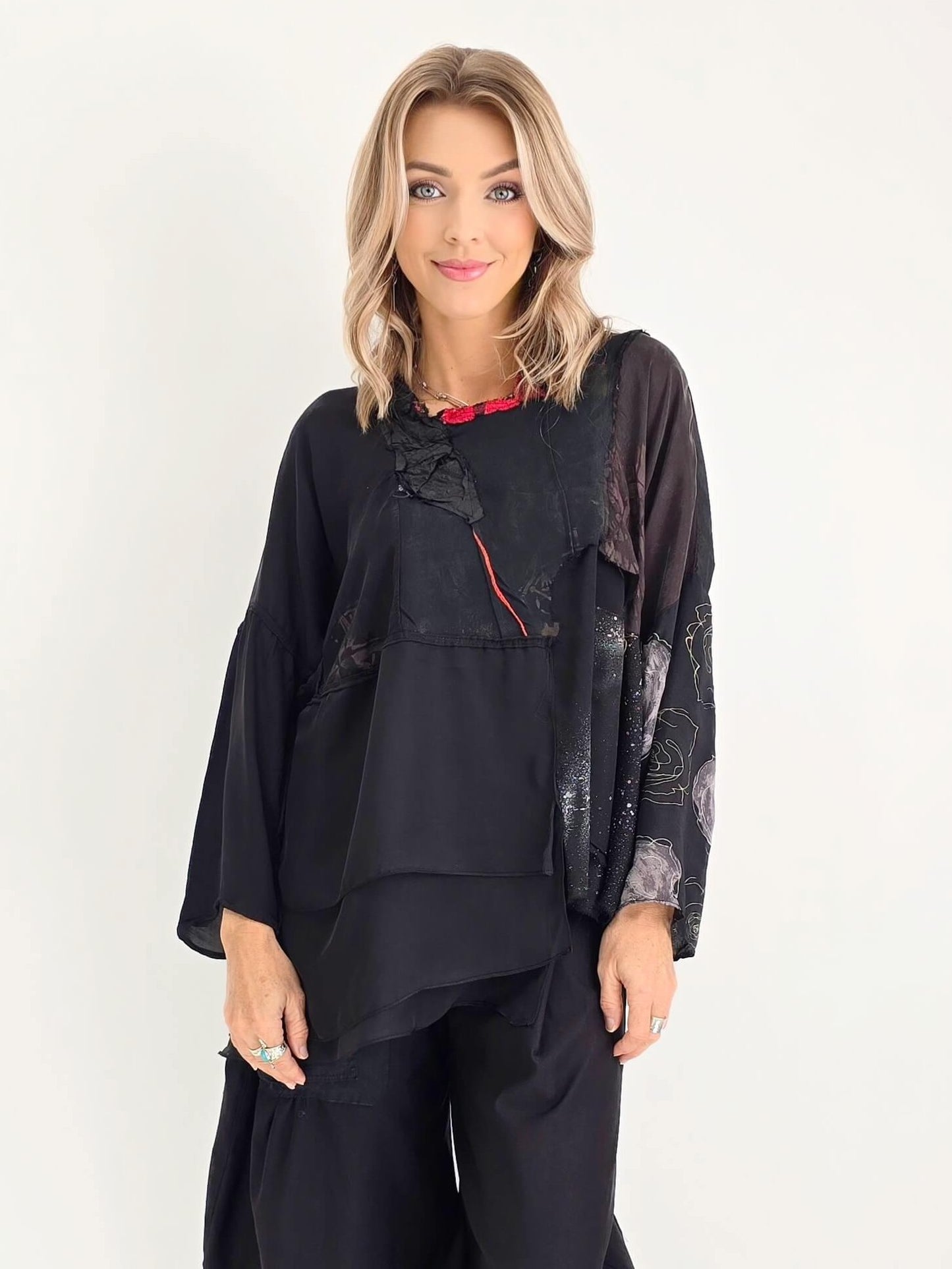 Tatiana Palnitska- JF11/ The Many Shade of Black Top