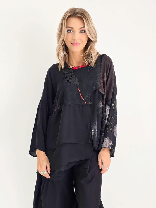 Tatiana Palnitska- JF11/ The Many Shade of Black Top