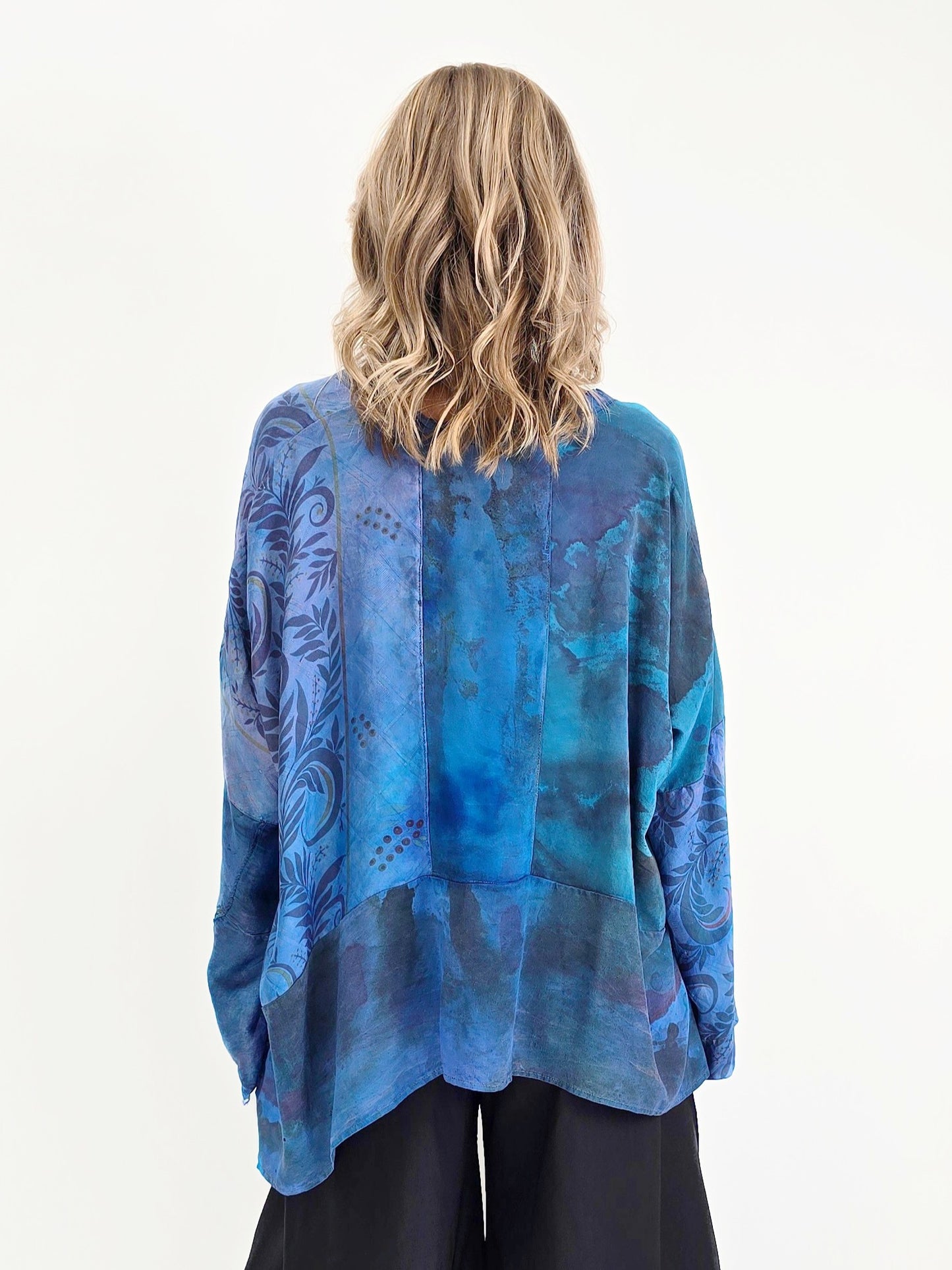Reimagine Collection- Tatiana Palnitska/ Silk Blouse
