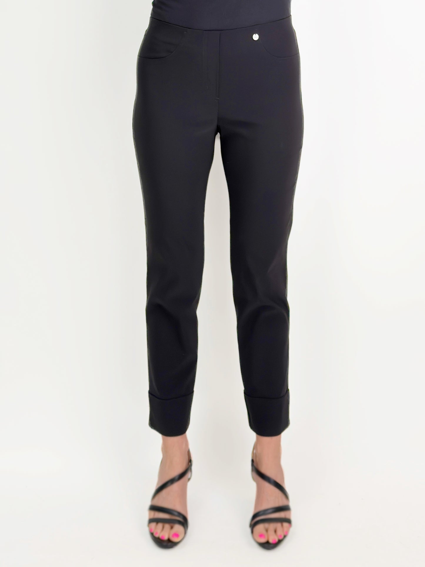 Robell Trouser- Bella 09/ Black