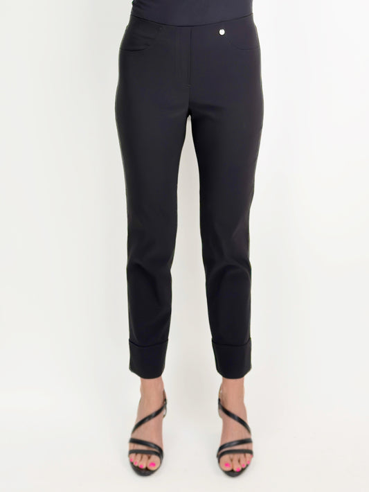 Robell Trouser- Bella 09/ Black