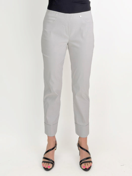 Robell Trouser- Bella 09/ Pearl Grey