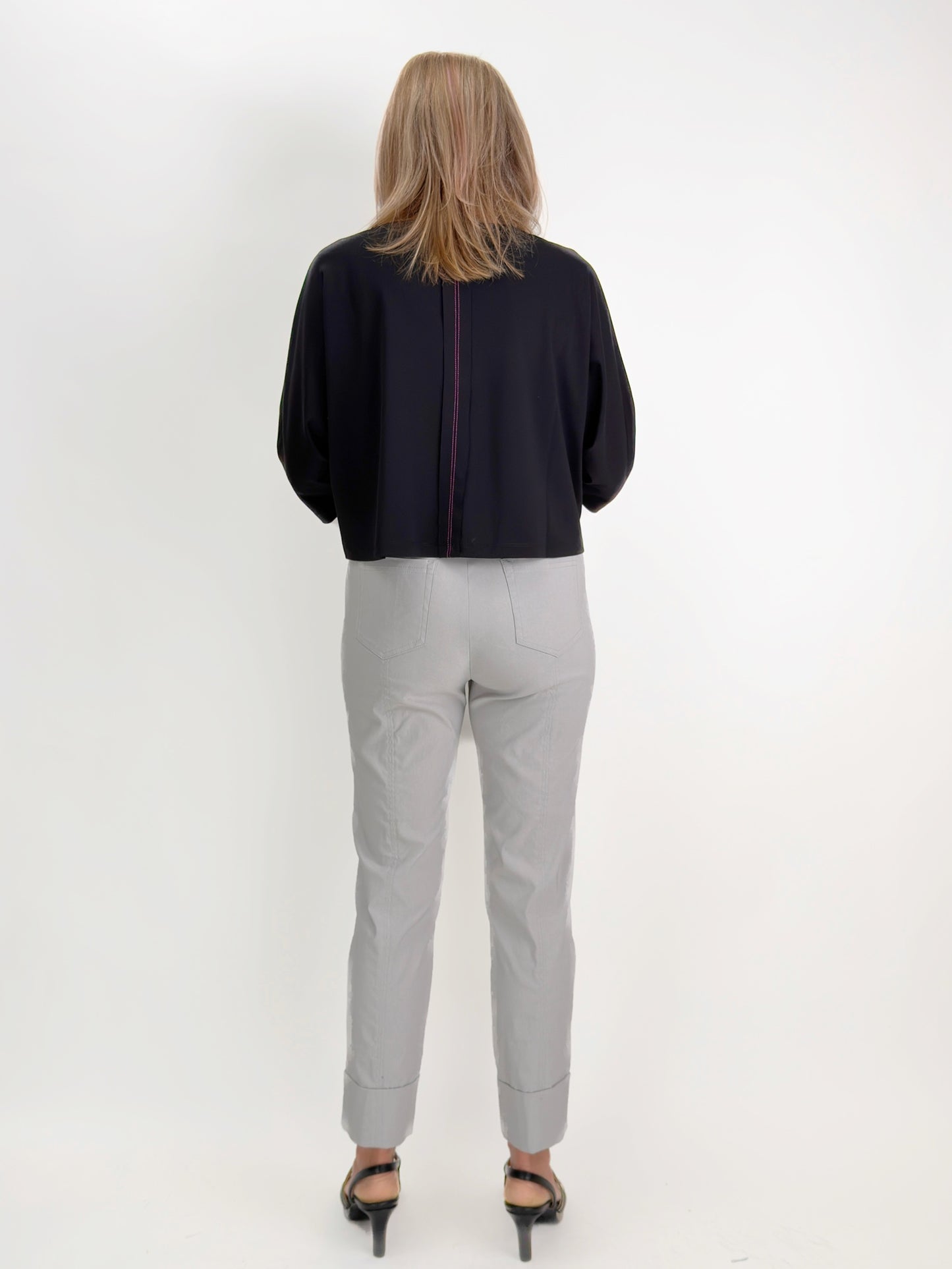 Robell Trouser- Bella 09/ Pearl Grey