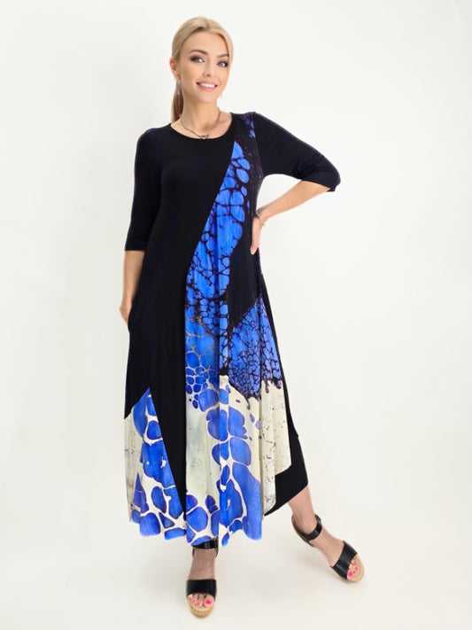 Ozai N Ku- Azure Flow Dress