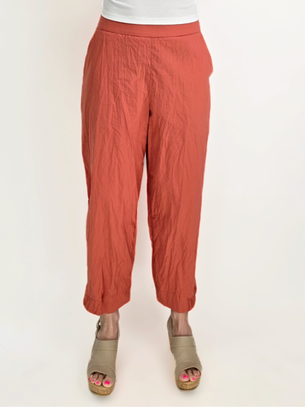 Ozai N Ku- Crinkle Cotton Pants