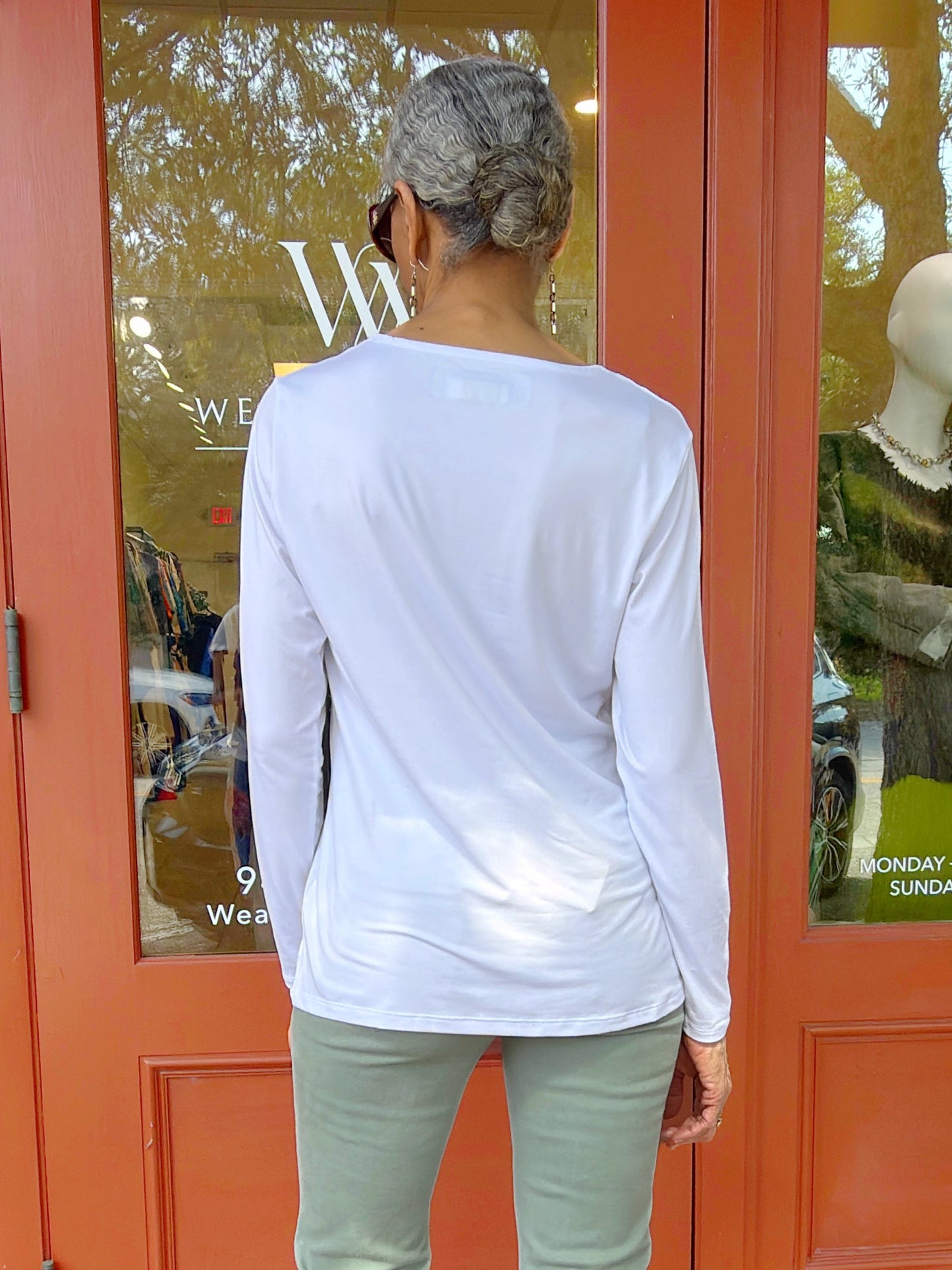 Loretta Harms- Spotted design L/S Tee