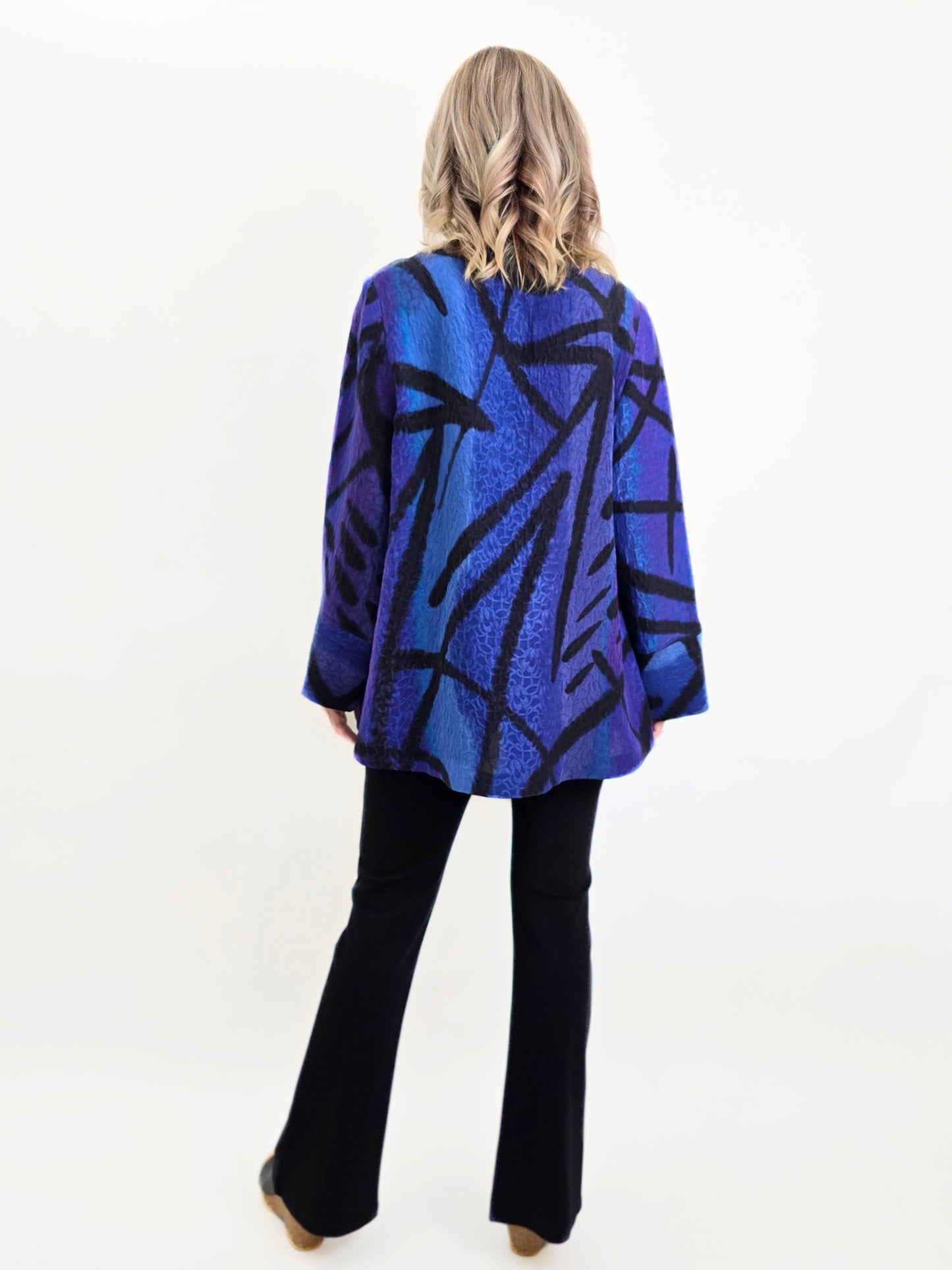 Kay Chapman Designs- Asymmetrical Jacket – Wearable Art Shop