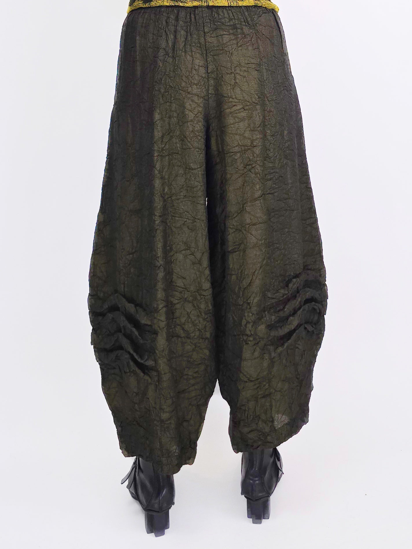 Dress to Kill - Multi Fold Pant/ Crush Yellow