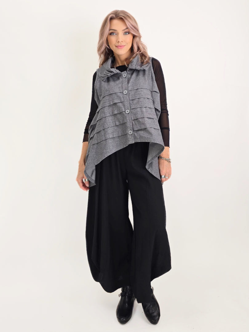 Dress to Kill- Multi Truck Vest/Grey Stripe