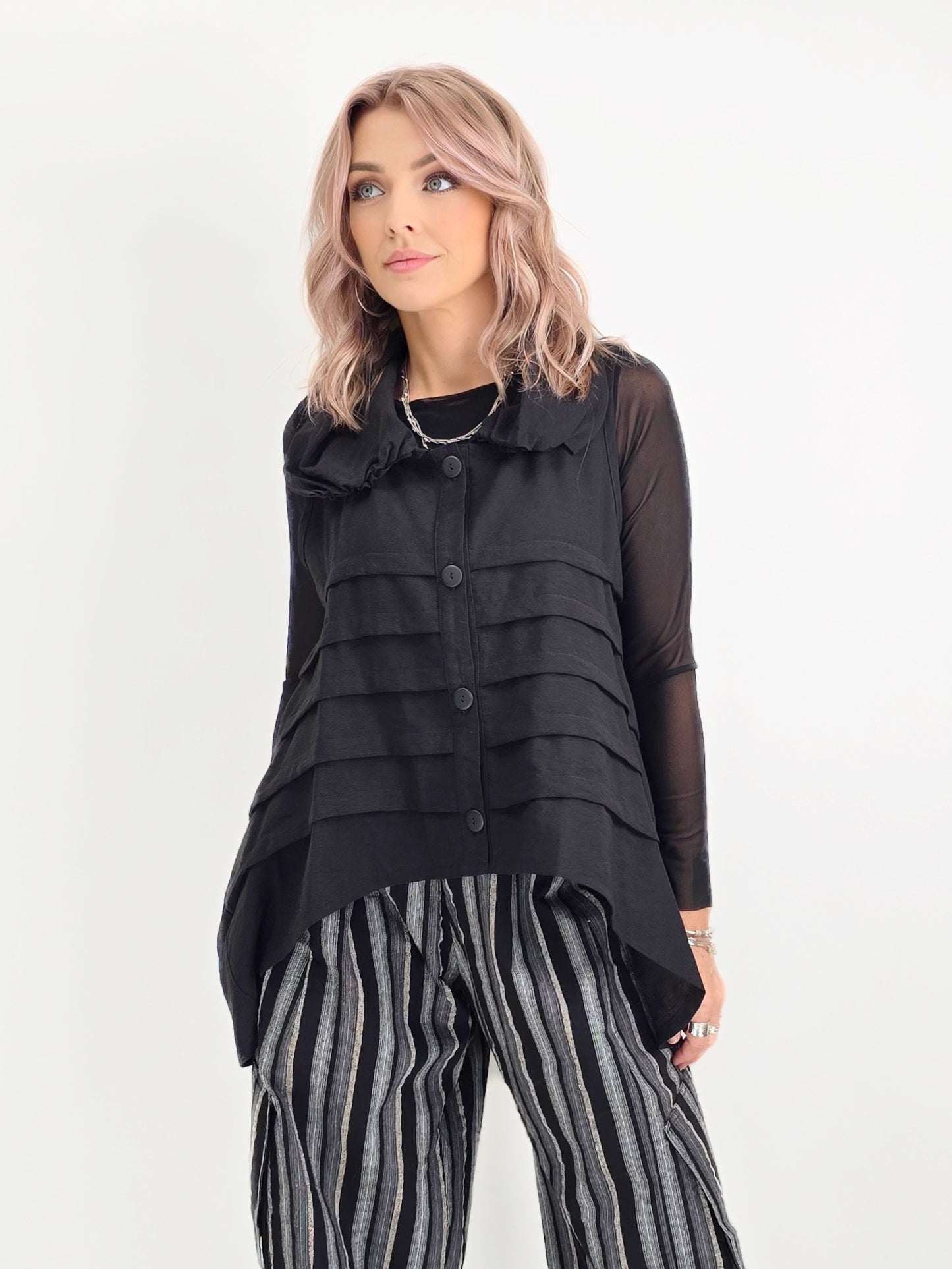 Dress to Kill- Multi Truck Vest- Black