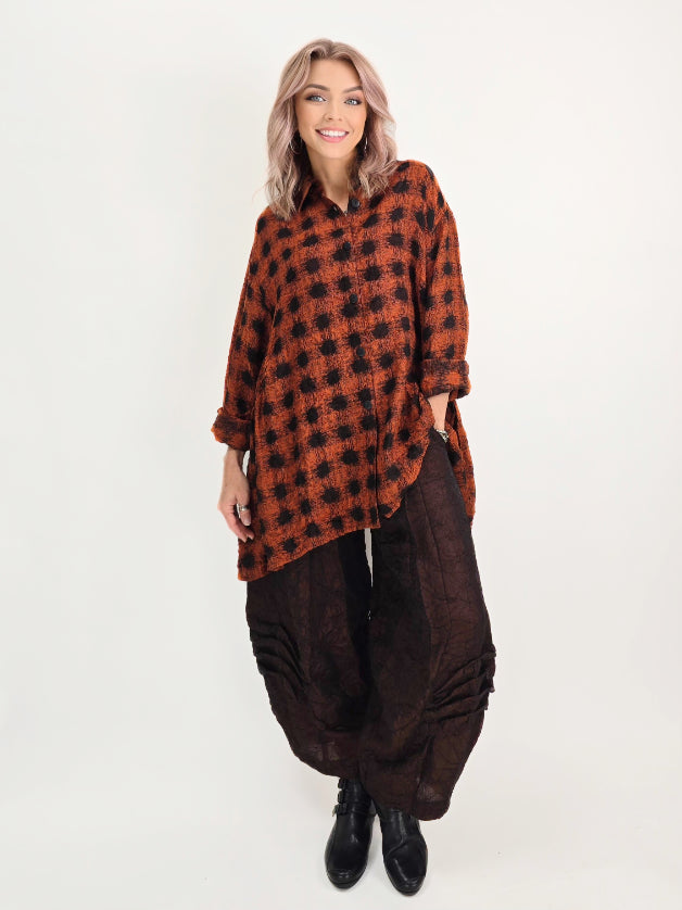 Dress to Kill - Multi Fold Pant/ Crush Orange