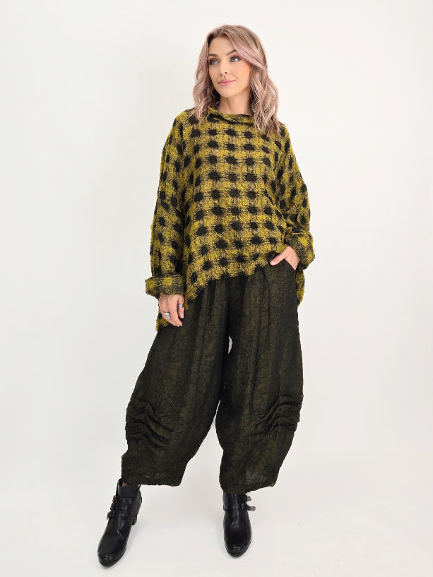 Dress to Kill - Multi Fold Pant/ Crush Yellow