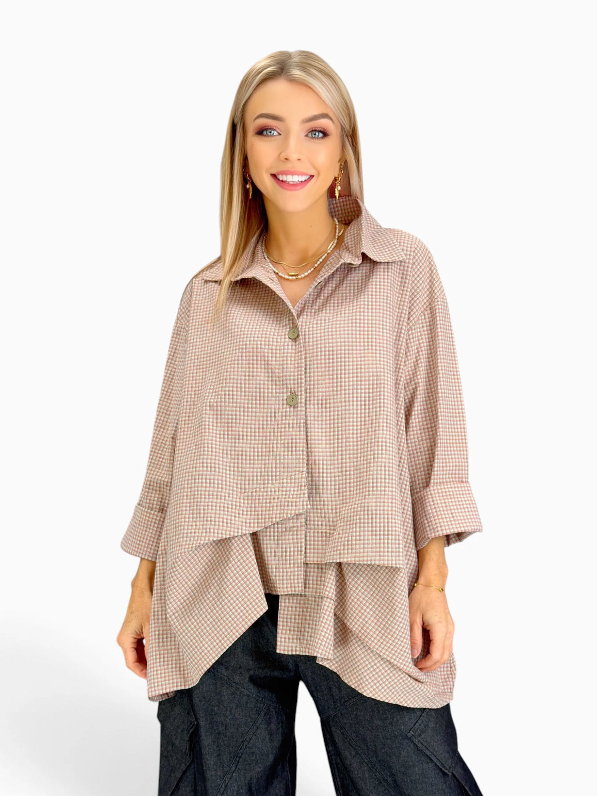 Dress to Kill- Folded Pull Up Shirt