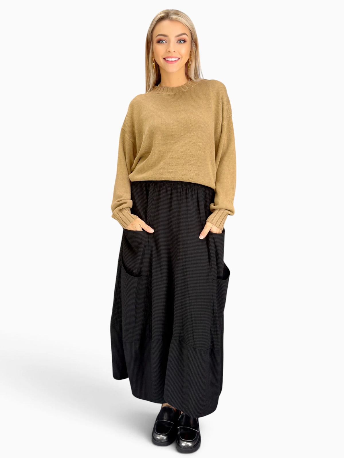 BON - Asymmetrical Hem Sweater