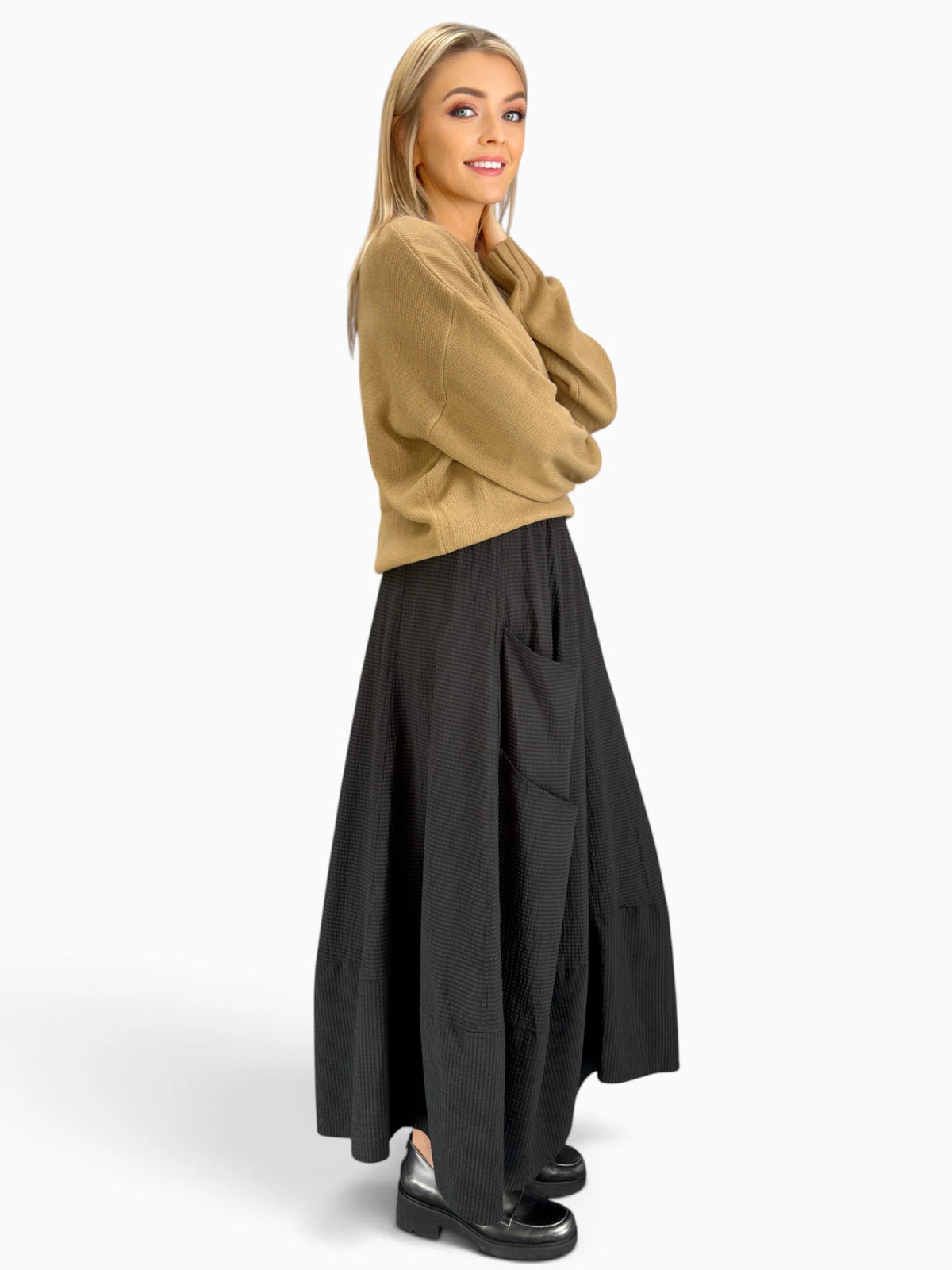 BON - Asymmetrical Hem Sweater