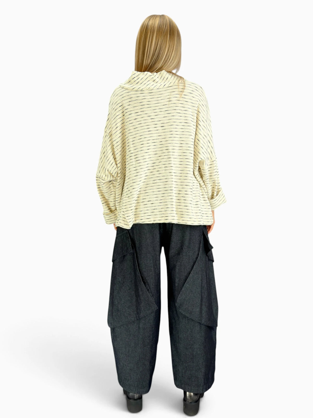 Dress to Kill- Mock Neck Pull Top