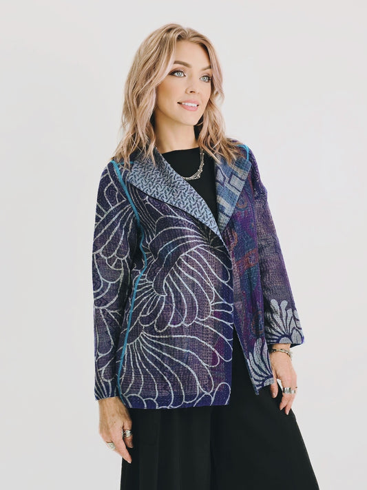 Mieko Mintz- Vintage Cotton Kantha Short Jacket