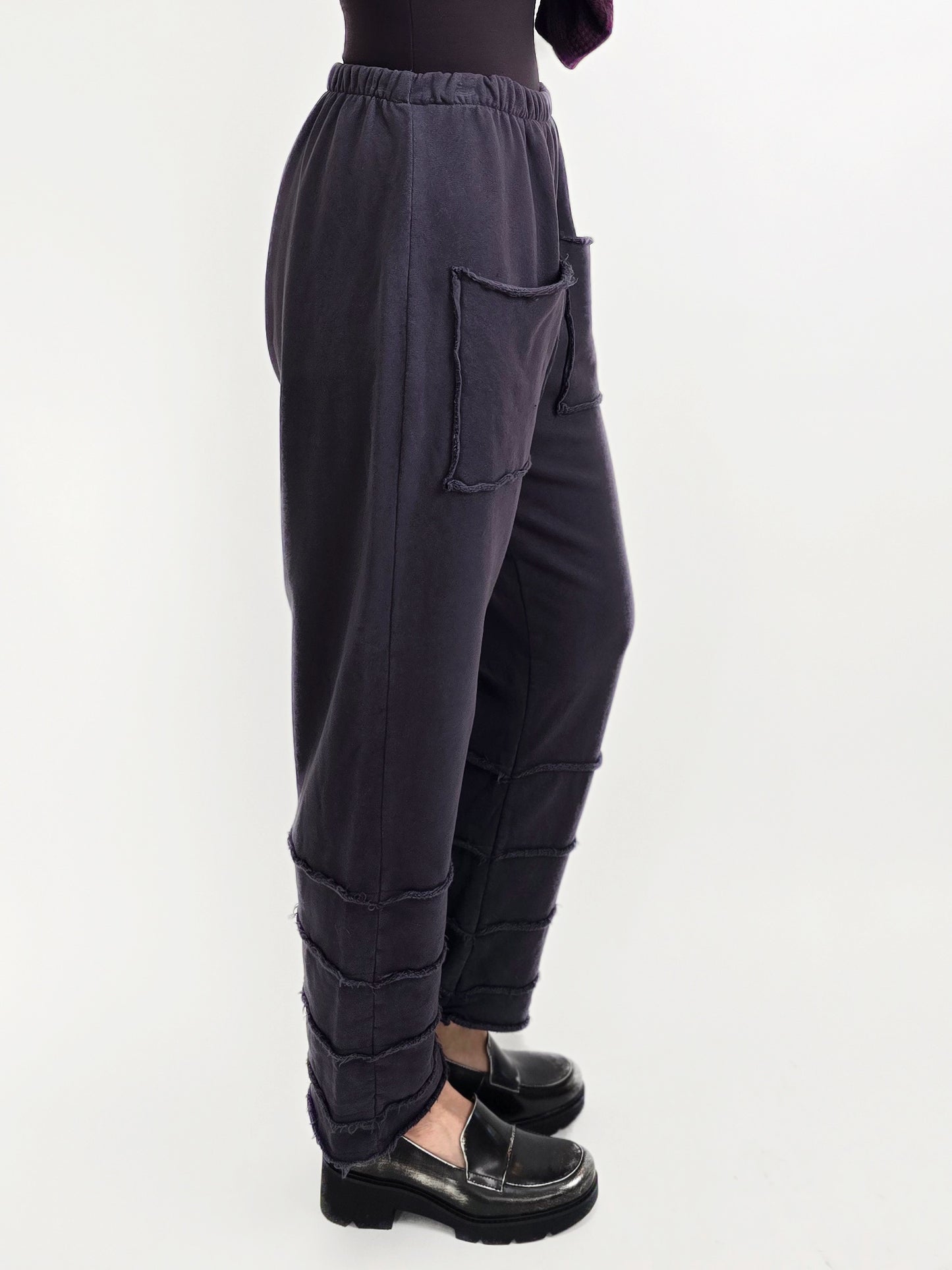 Bodil- Slim Pant/ Charcoal