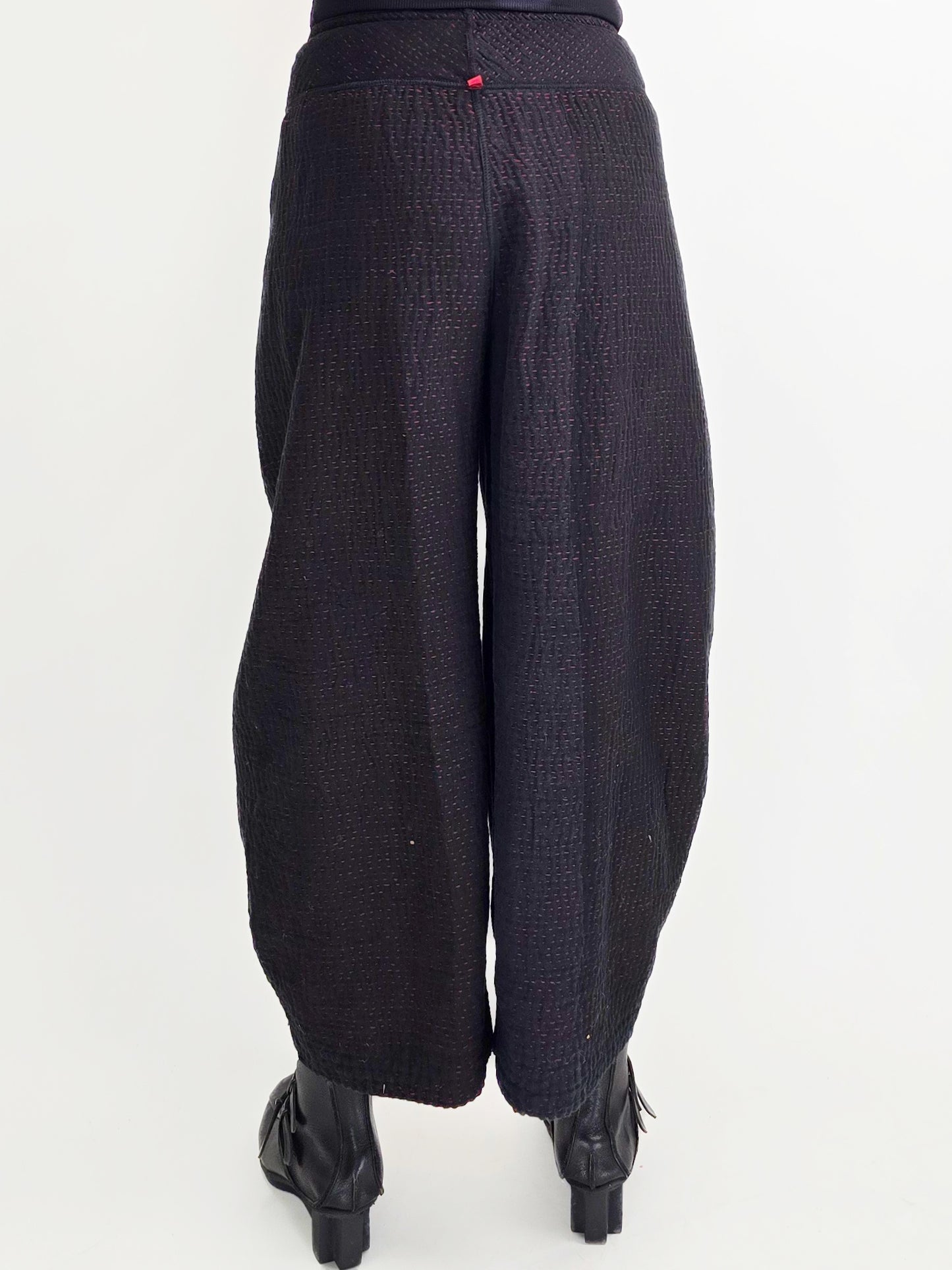 Mieko Mintz- Muji Patch Kantha Lantern Pant