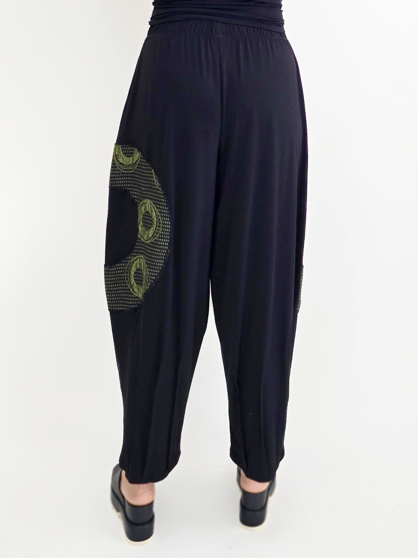 IC Collection- Pant with Contrast Fabric