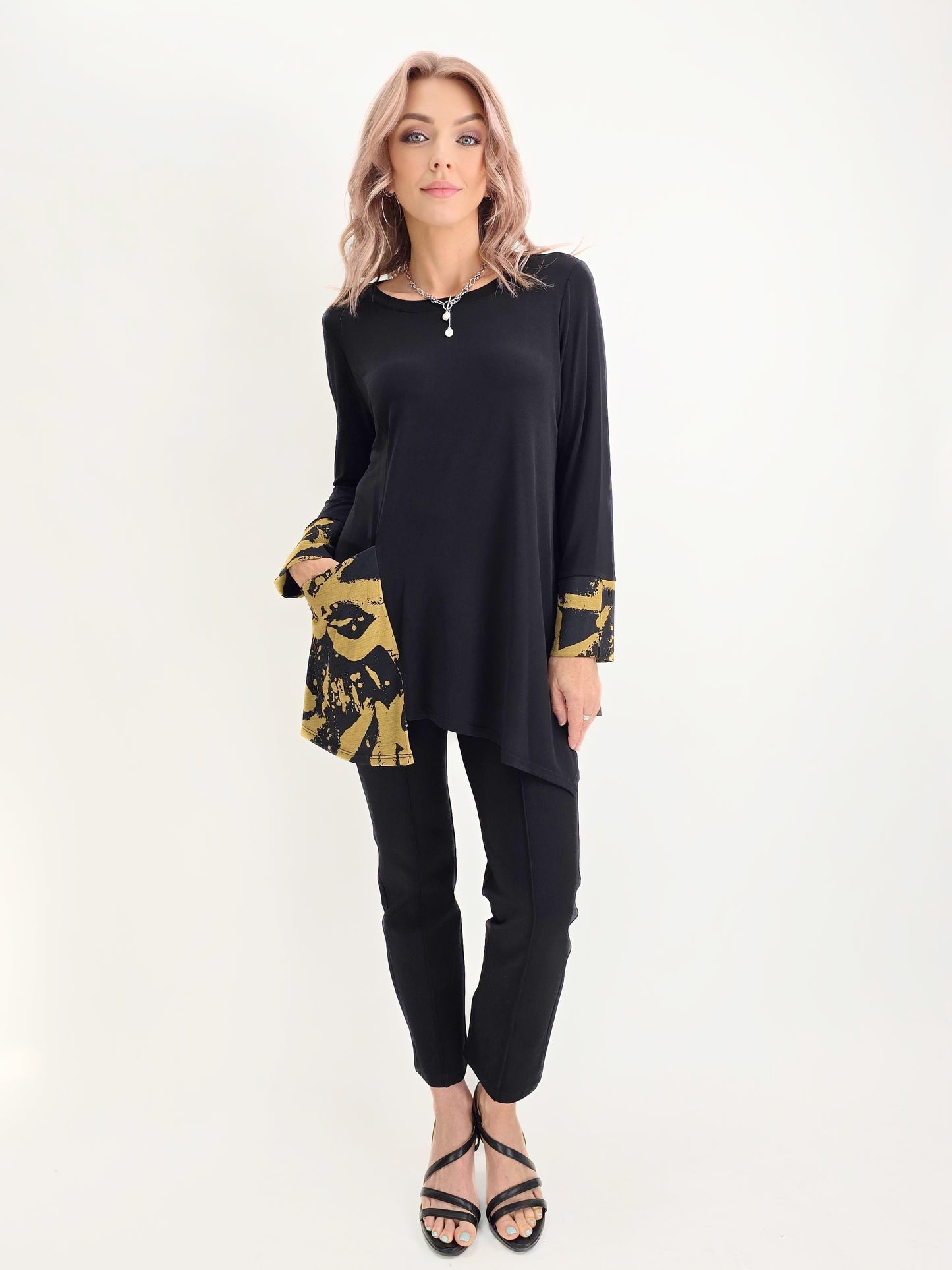 IC Collection- Asymmetrical Pocket Top