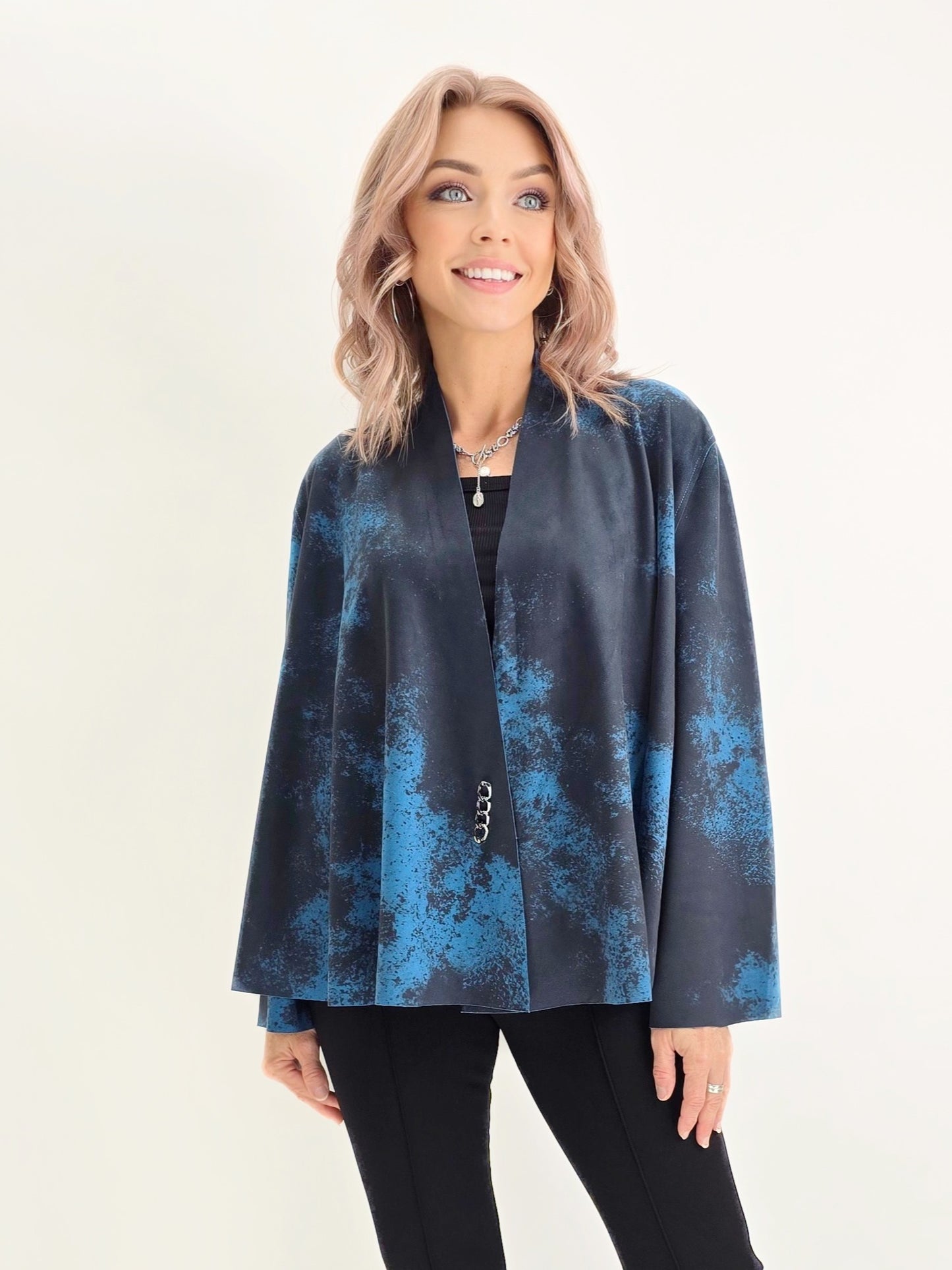 Lemon Grass- Reversible Wrap jacket