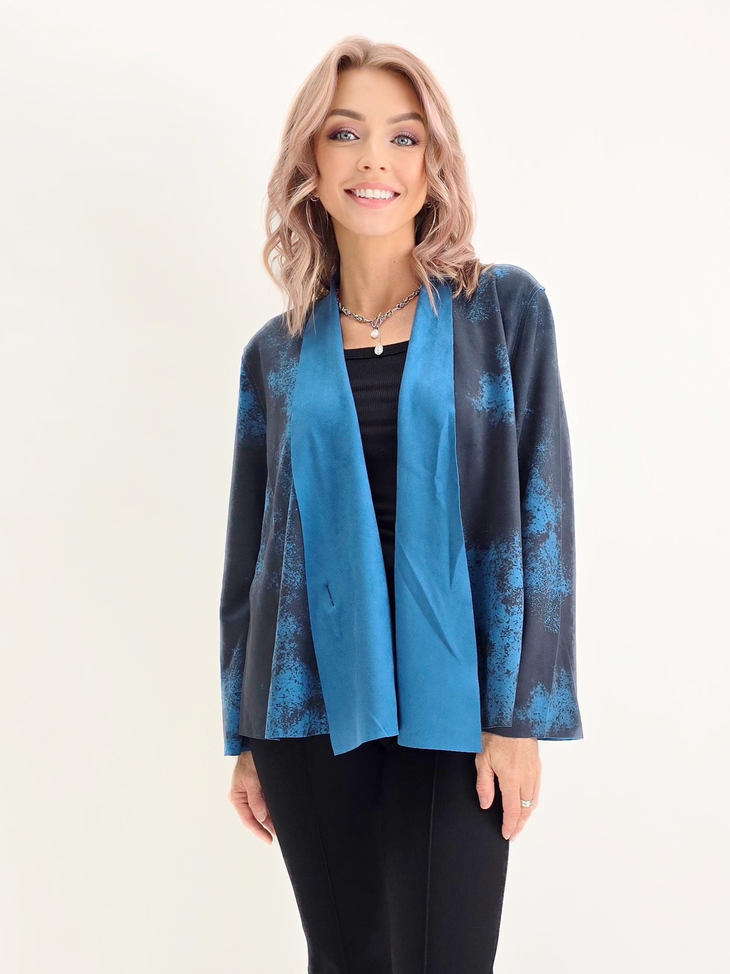 Lemon Grass- Reversible Wrap jacket