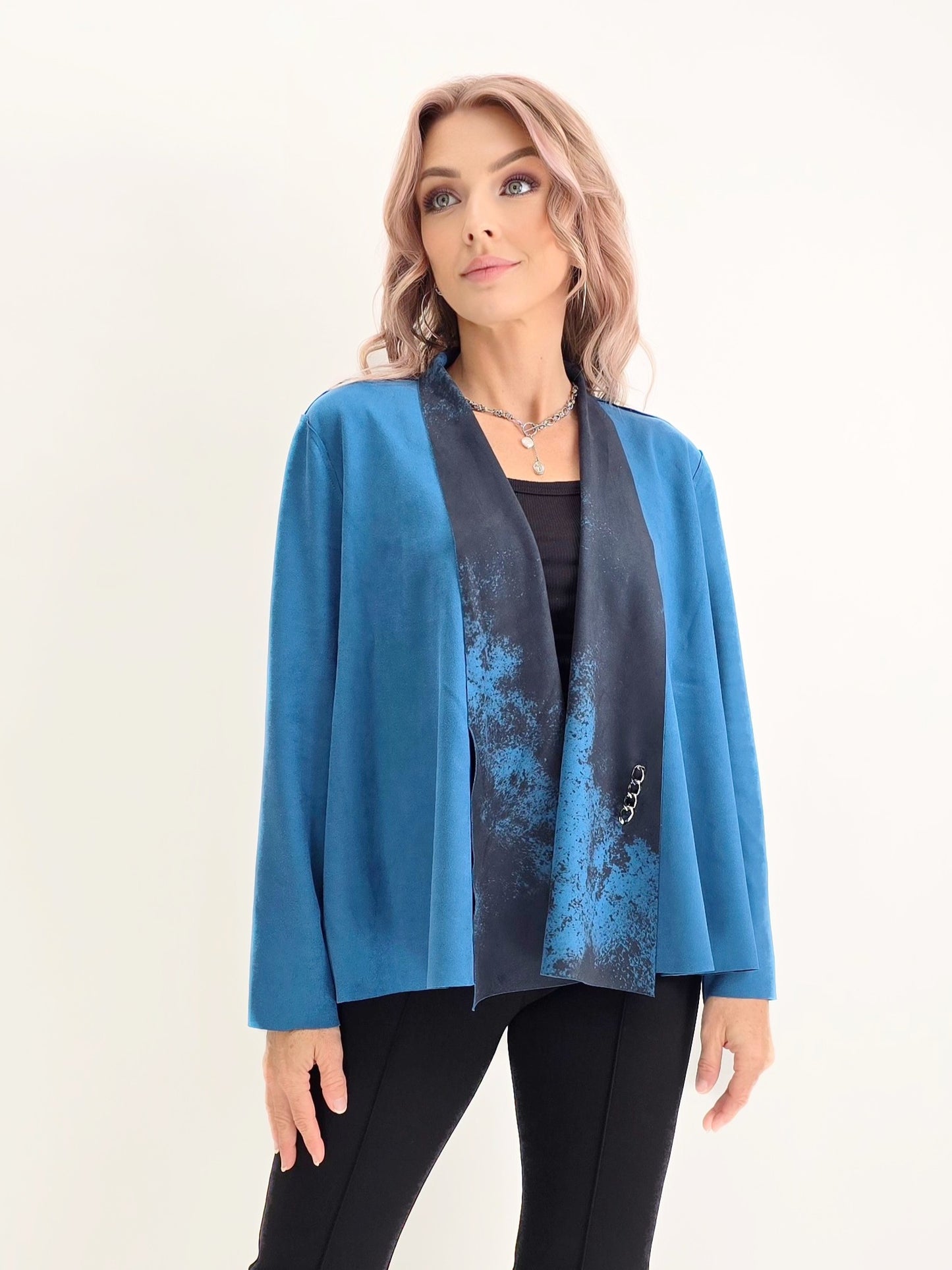Lemon Grass- Reversible Wrap jacket