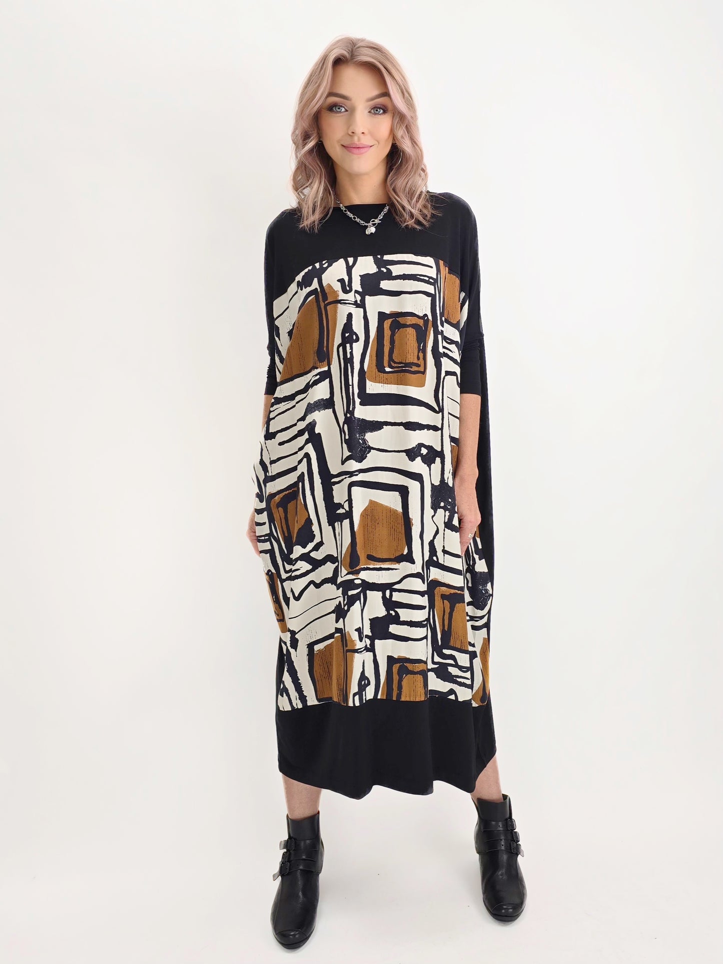 IC Collection- Scarf Dress