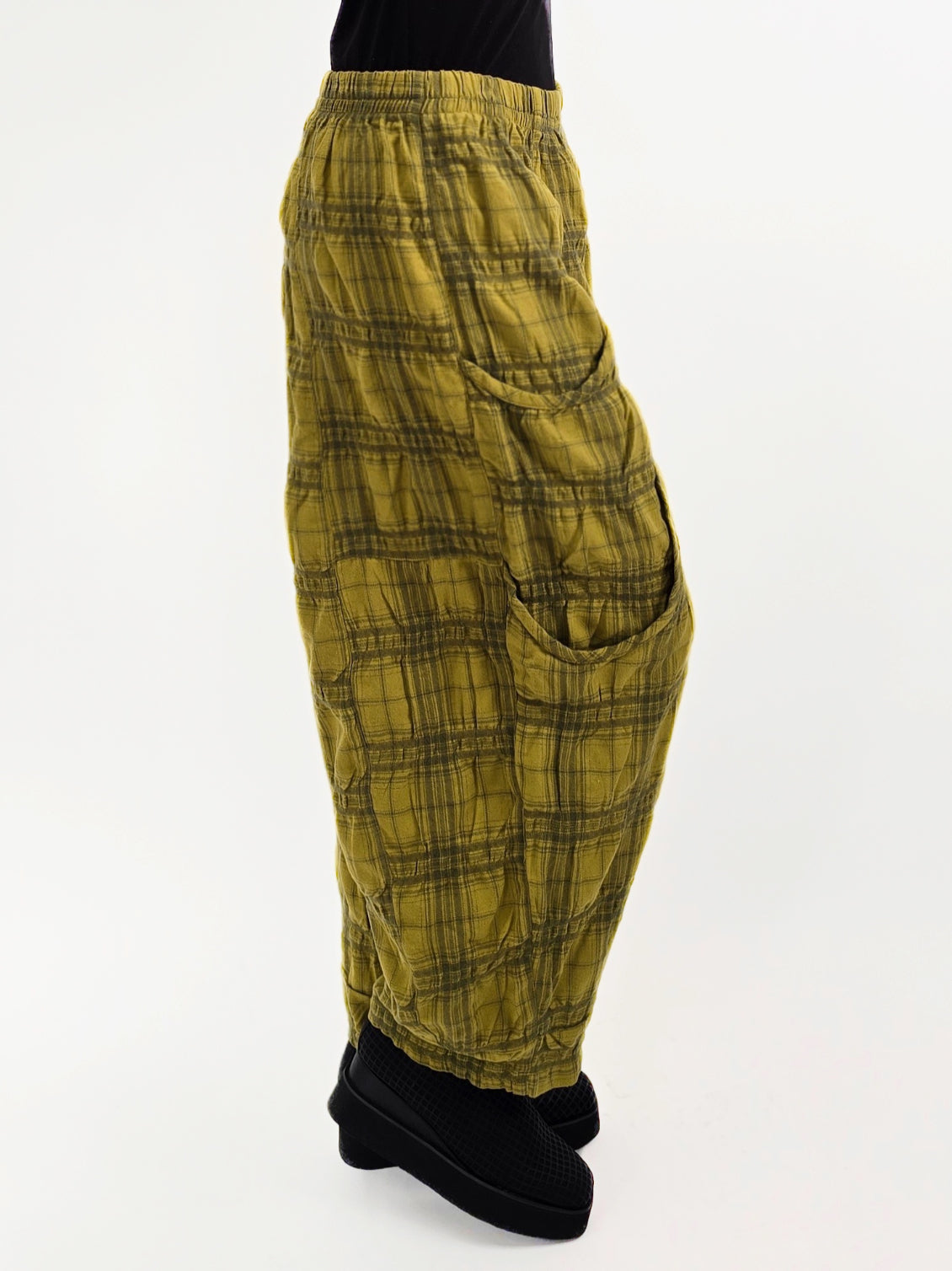 Dress to Kill- Flannel Double Pockets Pant