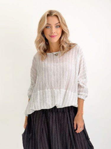 Dress to Kill- Balloon Bottom Pull Top