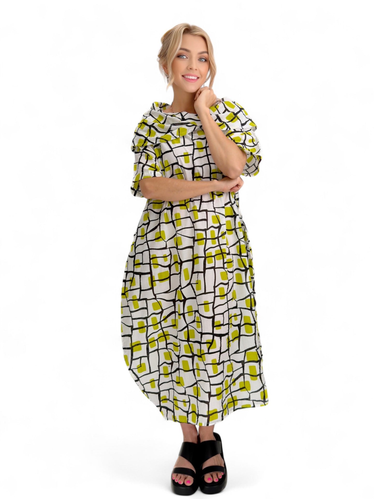 Dress to Kill- Criss Cross Dolman Dress