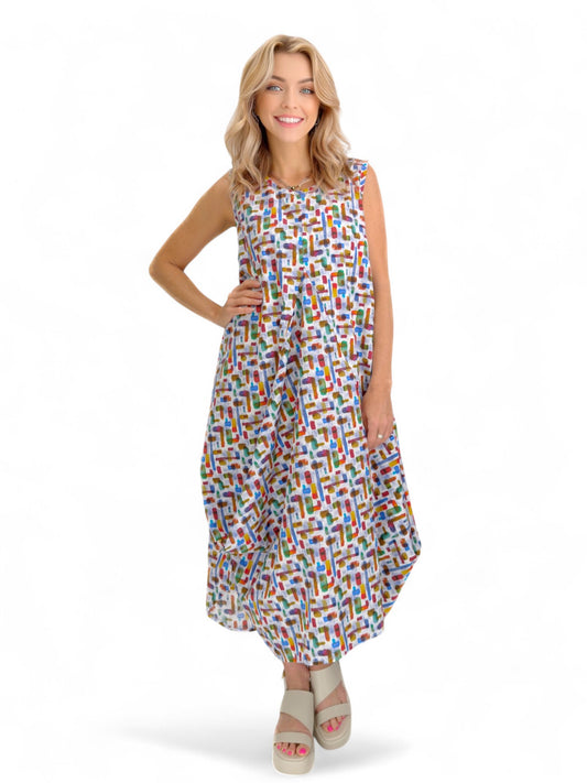 Dress to Kill- Glamour Dress/ Multicolor