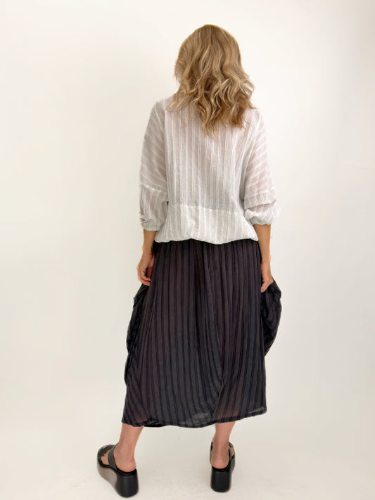 Dress to Kill- Balloon Bottom Pull Top